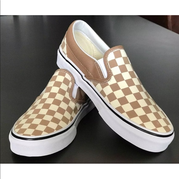 tigers eye checkered vans